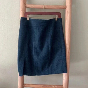 Banana Republic Luxury Italian Flannel Pencil Skirt